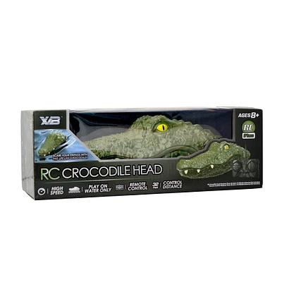 rc crocodile head water toy