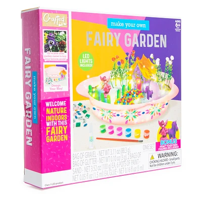 make your own fairy garden craft kit