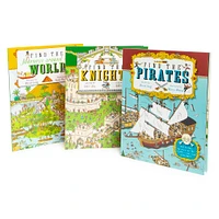 explore & find kid's book bundle, 3-book set