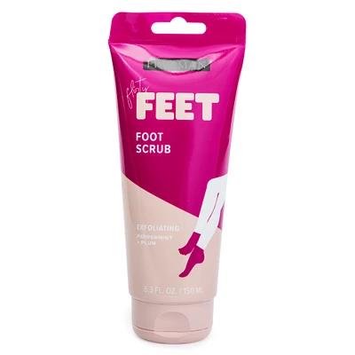 freeman® flirty feet exfoliating peppermint plum foot scrub 5.3oz