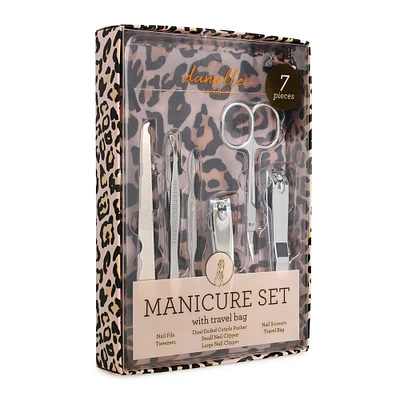 manicure set with travel bag