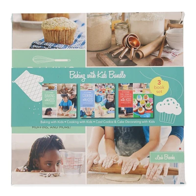 kid's cookbooks 3-book bundle