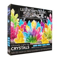 Science Squad® Ultimate Light Up & Glow Crystals Kit