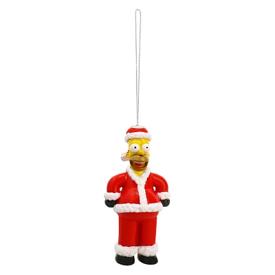 the simpsons™ homer santa claus christmas ornament