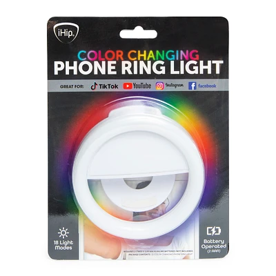 color changing phone ring light