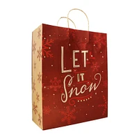 holiday xl large kraft bags 3-pack 12in x 15in