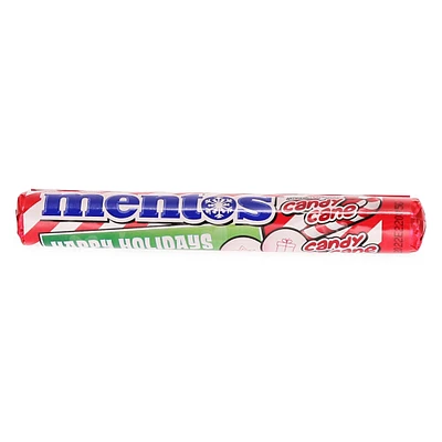 mentos® holiday candy cane chewy mints 1.32oz
