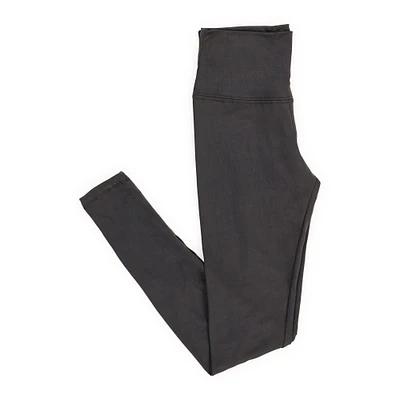 juniors active leggings - charcoal gray