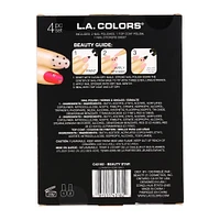 l.a. colors® 4-piece manicure design kit