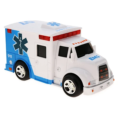 maxx action™ mini rescue vehicle with lights & sound