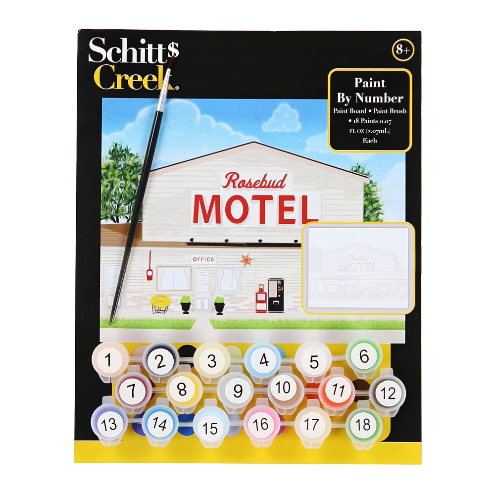 schitt's creek™ paint by number activity kit