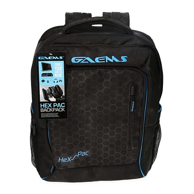 gaems® hex pac backpack for gaming gear