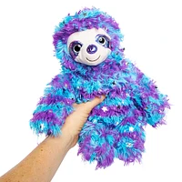 fuzzy sloth stuffed animal 10in