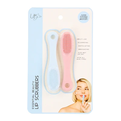 essential beauty lip scrubbers 2-pack
