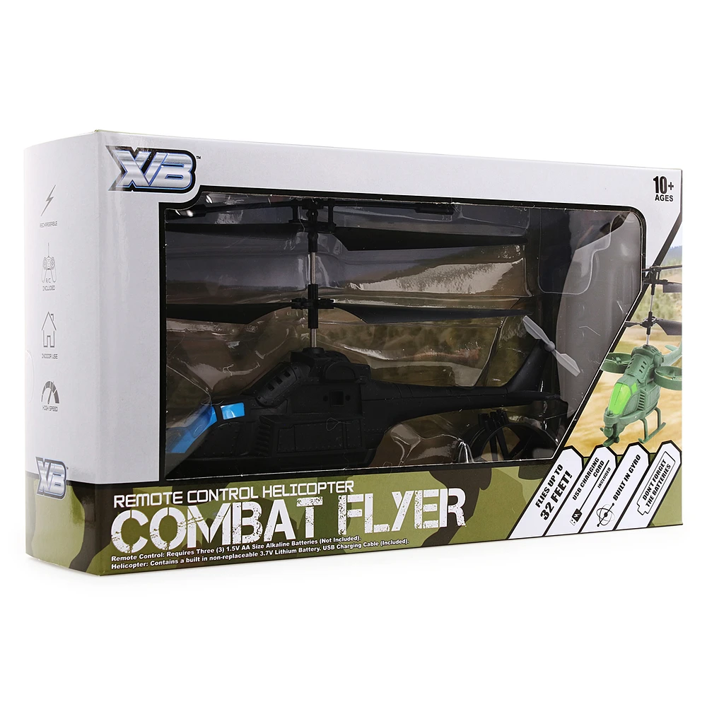 combat flyer remote control helicopter