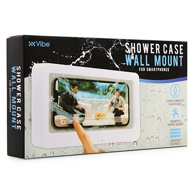 wall mount shower phone holder
