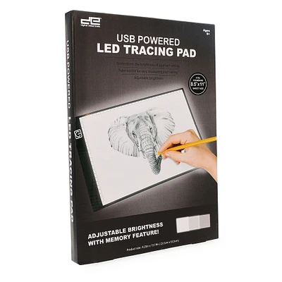 LED light tracing pad, usb-powered