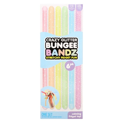 crazy bungee bandz fidget toys 6-count set