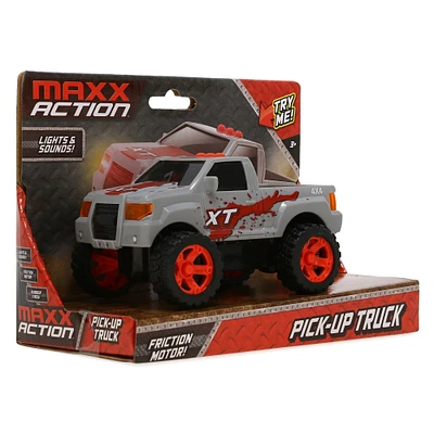 maxx action® friction-power city vehicles with lights & sounds