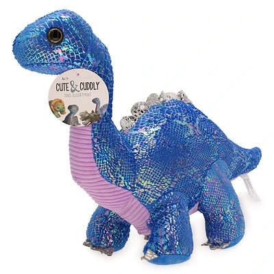 metallic dinosaur stuffed animals