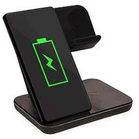 3 in 1 LED wireless charging pad & phone stand