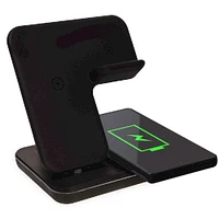 3 in 1 LED wireless charging pad & phone stand