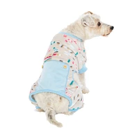 plush winter pet pajamas