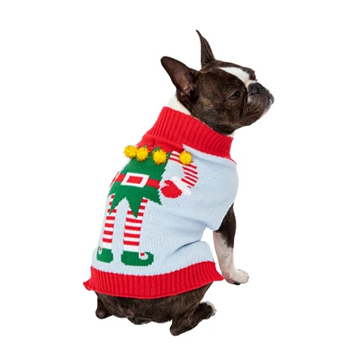 cute holiday pet sweater