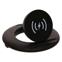 2 in 1 wireless charging pad & phone stand