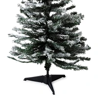 4ft flocked artificial christmas tree