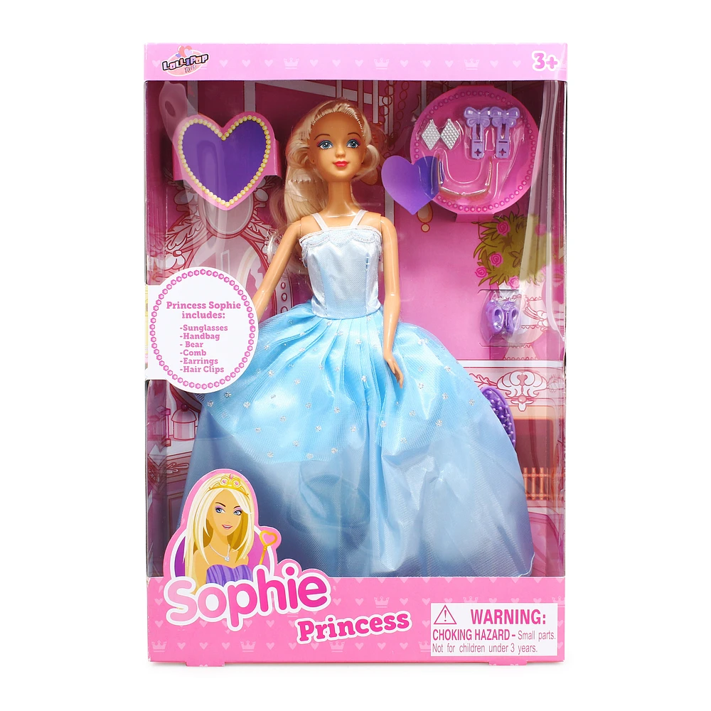 sophie princess doll & accessories