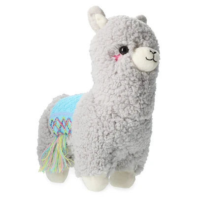 standing llama plush stuffed animal 11in