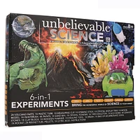 unbelievable science 6-in-1 experiments STEM kit