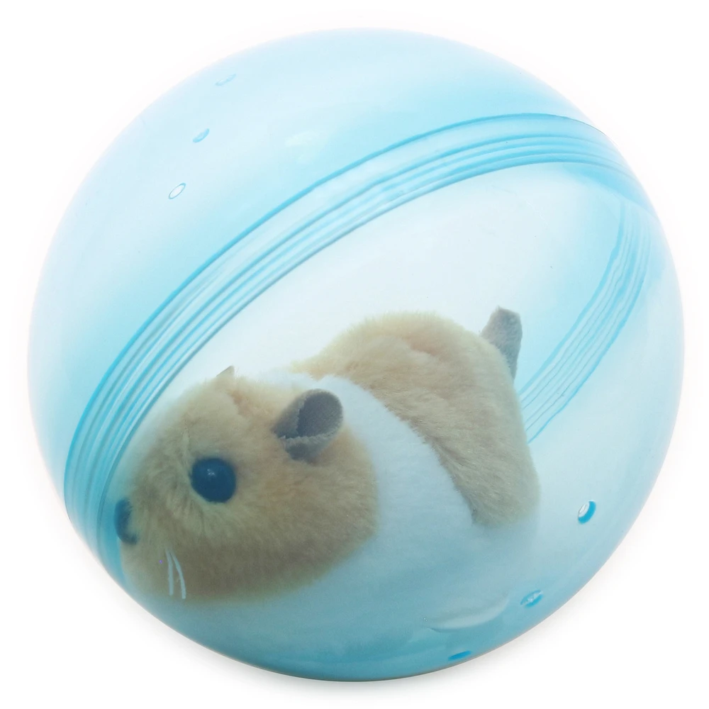 rolling hamster ball plush toy, battery operated