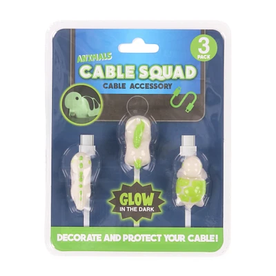 glow the dark cable squad accessory 3-pack