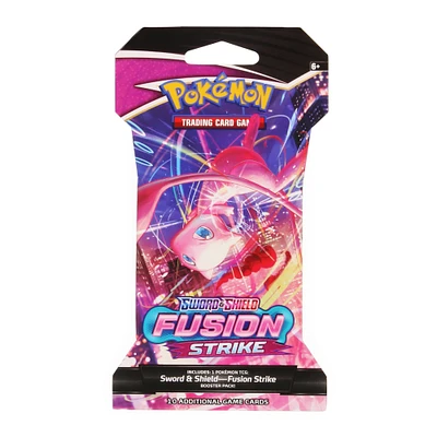 pokemon™ trading card game: sword & shield fusion strike booster pack 10 cards