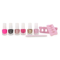 10-piece nail kit with nail polish & accessories