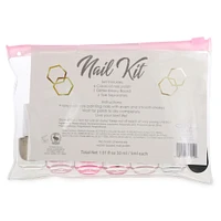 10-piece nail kit with nail polish & accessories