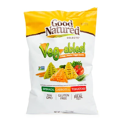 good natured selects™ vegables! Snacks. 4.5oz bag