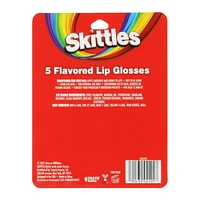 skittles® flavored lip gloss 5-pack