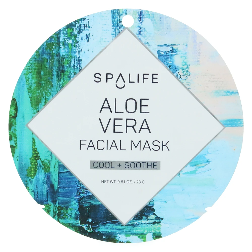 spa life™ aloe vera facial mask