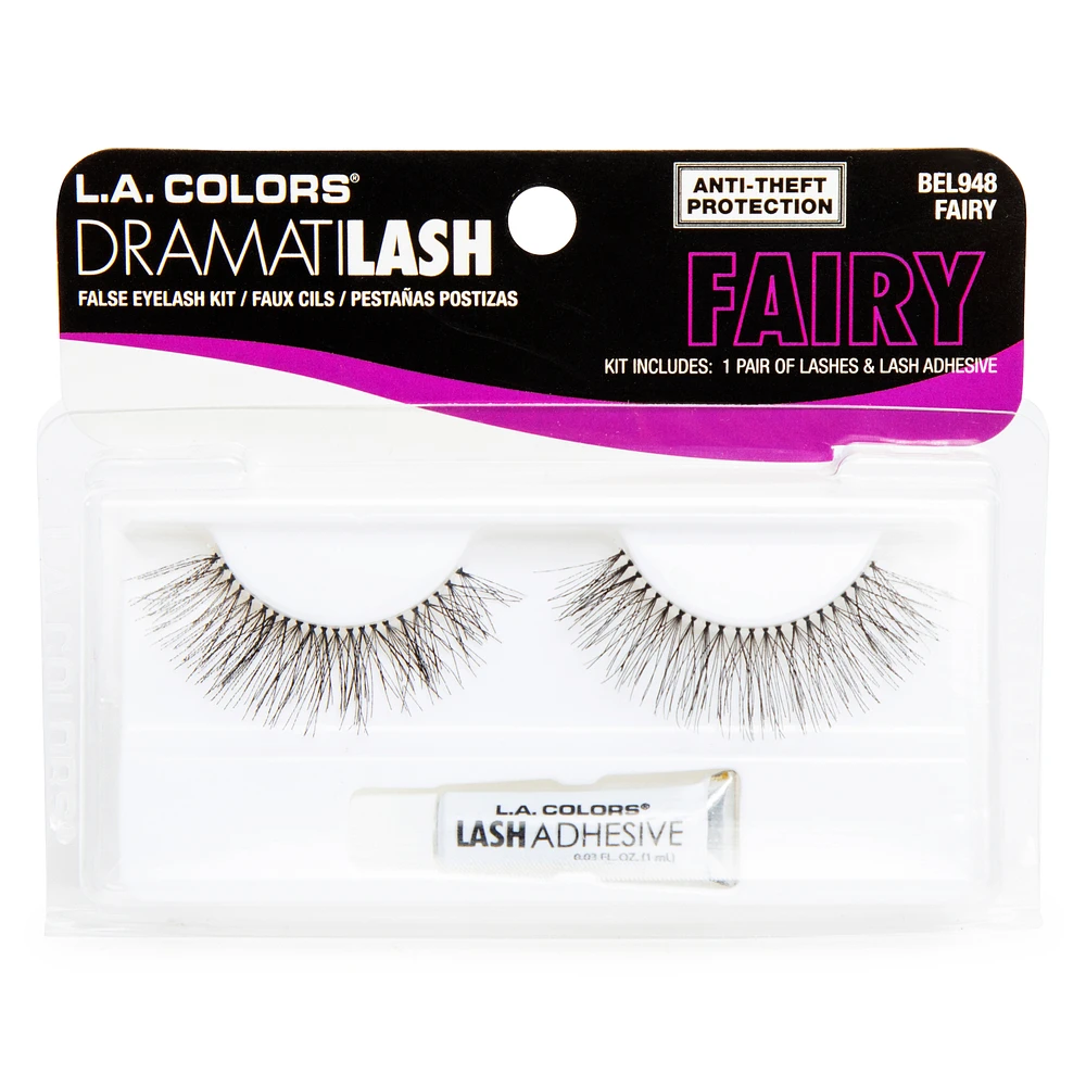 l.a. colors® dramatilash false eyelash kit