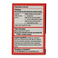 extra strength tylenol® acetaminophen 500mg, 24 coated tablets