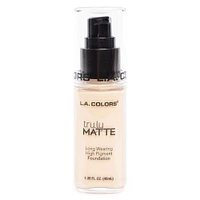 l.a. colors® truly matte liquid foundation