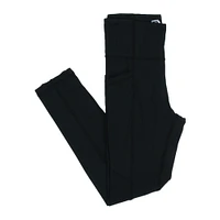 gray high waist active leggings with pockets