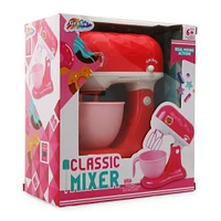 kid's play kitchen appliance set