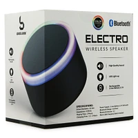 electro bluetooth® speaker with color-changing LED lights