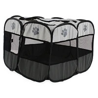 pop-open pet playpen for small dogs & cats 26in x 17in