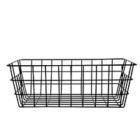 large wire storage basket 14in x 10in