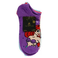 disney princess ankle socks 5-pack
